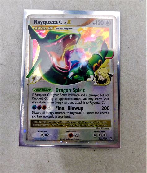 rayquaza c lvx holo price